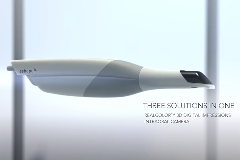 Model of Intraoral Camera - Three solutions in one