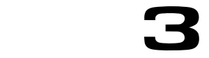 The image shows the KCRA 3 logo with "KCRA" in bold white letters and the number "3" in a large white font outlined by a rounded square.