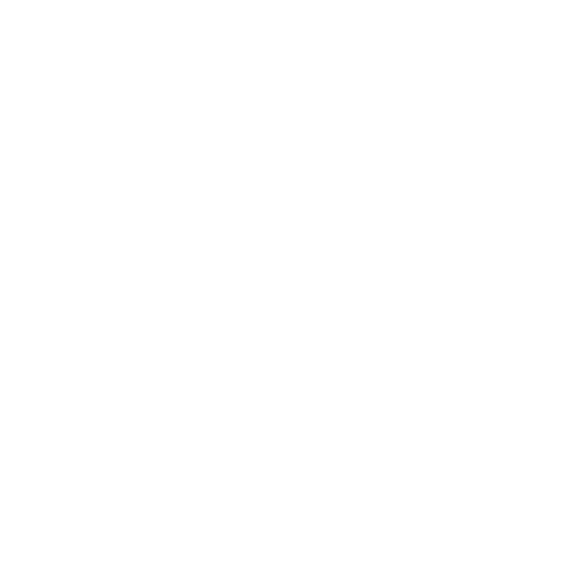 White icon of a computer monitor with a graphic design pen tool displayed on the screen, representing digital design or editing.