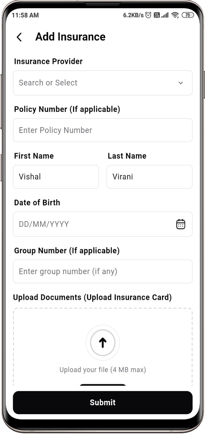 The Ora4X App screenshot